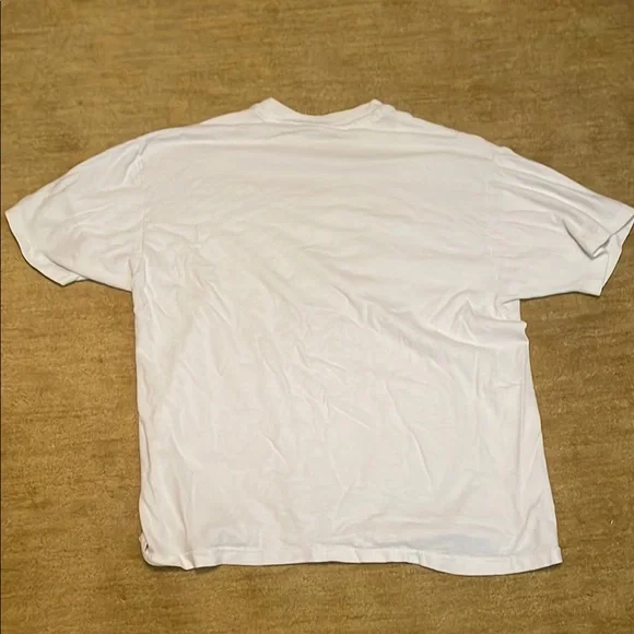 Vintage cotton Hanes T-Shirt with Graphic Text and flower - Picture 8 of 8